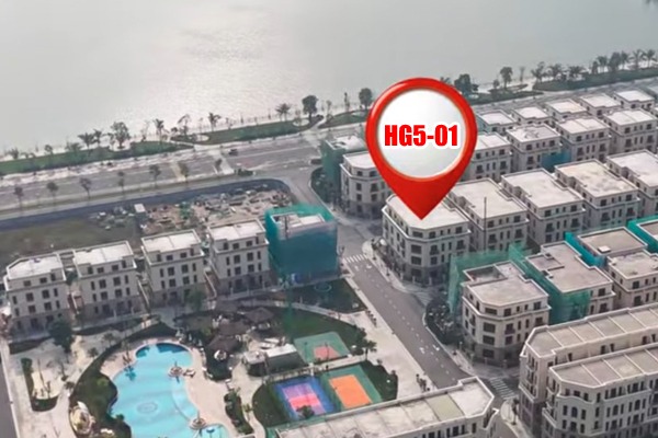 HOÀNG GIA 5-01 | TỨ LẬP GÓC, ĐỐI DIỆN CÔNG VIÊN Pearl Park, Phân khu Tinh Hoa