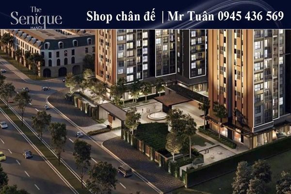 Shop chân đế S1-08 Tòa Senique 1 Vinhomes Ocean Park