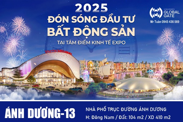 AD-13 SHOPHOUSE ĐƯỜNG ÁNH DƯƠNG | KẾT NỐI Grand Expo - Vincom - Grand World