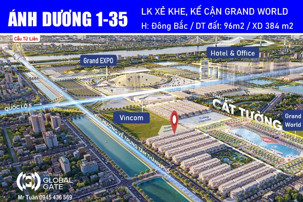 ÁNH DƯƠNG 1-35 | NHÀ PHỐ XẺ KHE 96 m2