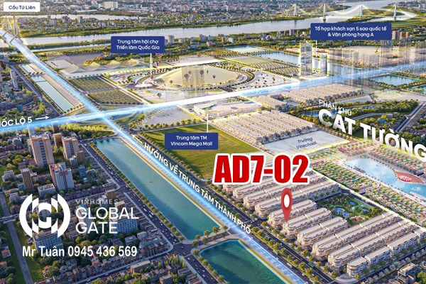 ÁNH DƯƠNG 7-02 | SHOPHOUSE GÓC TRỤC ĐƯỜNG CẦU TỨ LIÊN