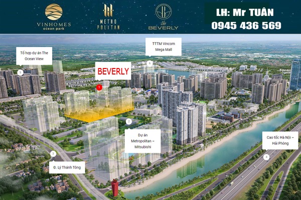 BE1-01S10 SHOP TÒA BEVERLY 1 - VINHOMES OCEAN PARK