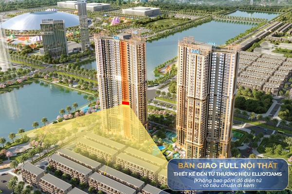 CĂN 06 TÒA Y5 PACIFIC (3 NGỦ / 89,6 m2) The Continental Imperia Signature Cổ Loa