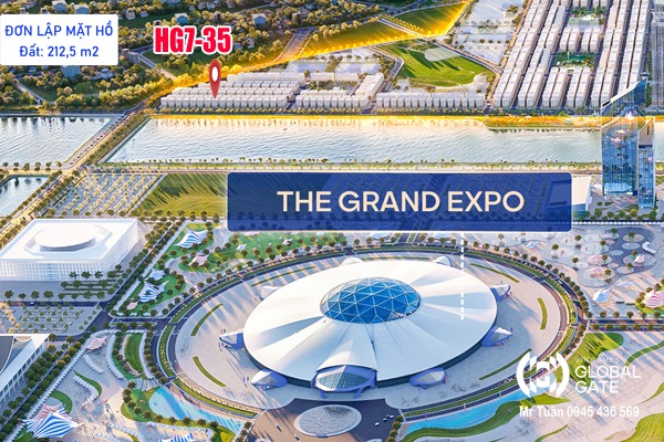 HG7-35 ĐƠN LẬP MẶT HỒ, HOÀNG GIA 7 VINHOMES GLOBAL GATE