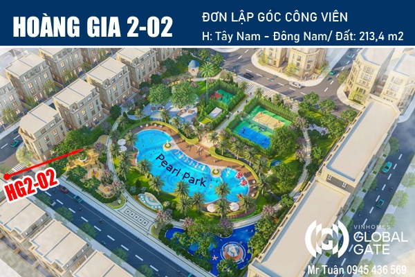 HOÀNG GIA 2-02 | ĐƠN LẬP GÓC VINHOMES GLOBAL GATE