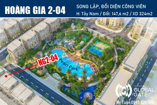 HOÀNG GIA 2-04 | SONG LẬP VINHOMES GLOBAL GATE