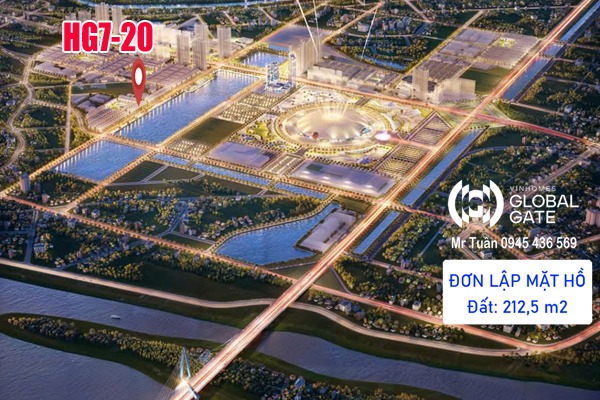 HOÀNG GIA 7-20 ĐƠN LẬP MẶT HỒ | VINHOMES GLOBAL GATE