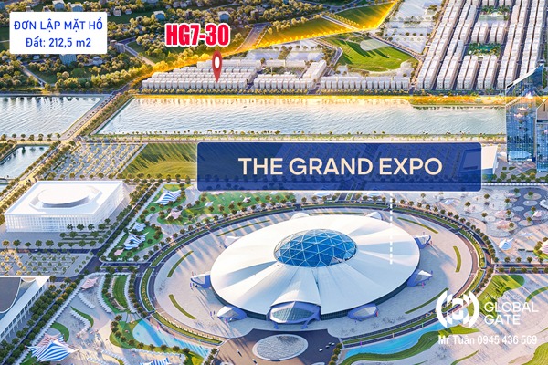 HOÀNG GIA 7-30 ĐƠN LẬP MẶT HỒ | VINHOMES GLOBAL GATE