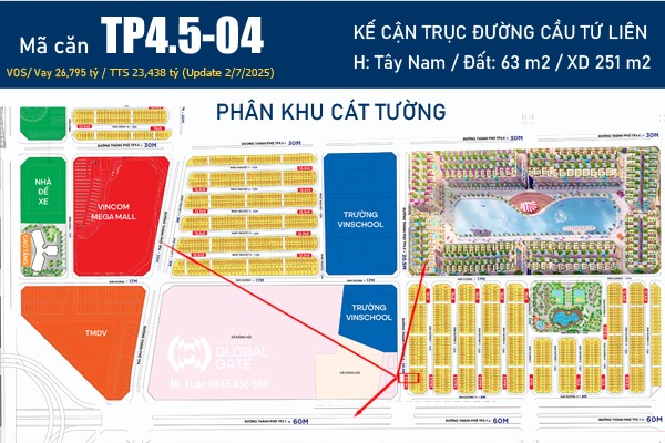 KẾ CẬN ĐƯỜNG THÀNH PHỐ TP4.5-04