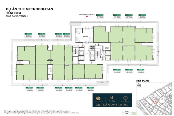 LAYOUT SHOP BE3-01S17 | TÒA BEVERLY 3 OCEAN PARK
