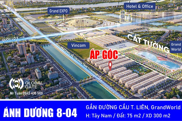 LIỀN KỀ ÁP GÓC CÁT TƯỜNG | ÁNH DƯƠNG 8-04