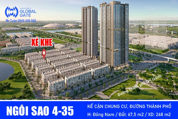 LIỀN KỀ GÓC XẺ KHE ĐẦU HỒI | NGÔI SAO 4-35