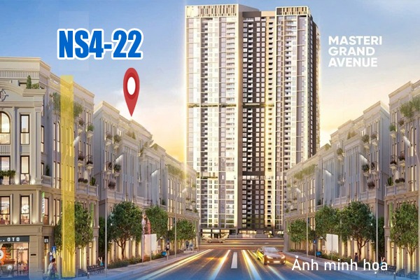 LIỀN KỀ NGÔI SAO 4-22 | KẾ CẬN CỤM CHUNG CƯ MASTERI