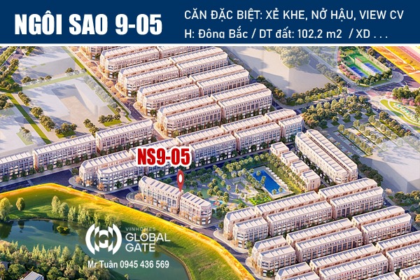 NGÔI SAO 9-05 | XẺ KHE, NỞ HẬU, VIEW CÔNG VIÊN Boutique Park