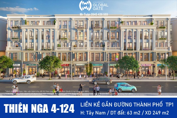NHÀ PHỐ 63m KẾ CẬN CÔNG VIÊN Swan Park | THIÊN NGA 4-124