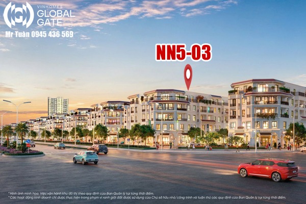 NHÀ PHỐ ÁP GÓC VINCOM | NHẬT NGUYỆT 5-03