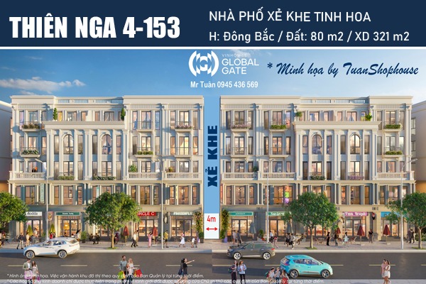 NHÀ PHỐ XẺ KHE TINH HOA, THIÊN NGA 4-153