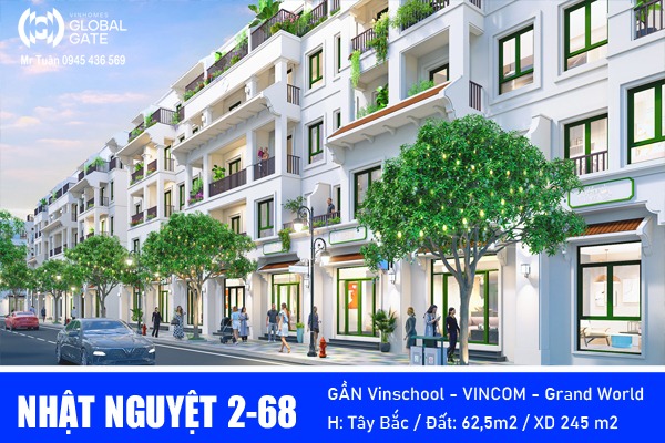 NHẬT NGUYỆT 2-68 | LIỀN KỀ GẦN VINCOM - GRAND WORLD / VỀ Ở SỚM CK 12%