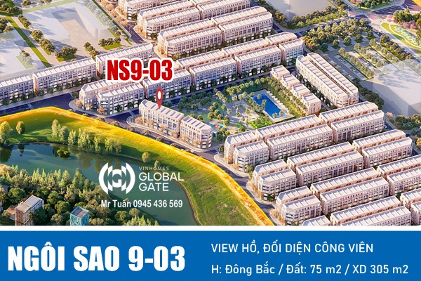 NS9-03 LIỀN KỀ NGÔI SAO, PHÂN KHU THỊNH VƯỢNG