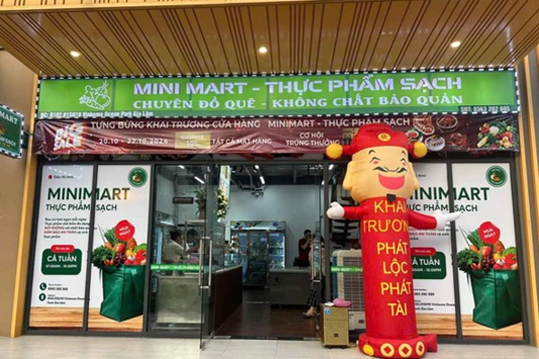 R1-02.01.SH10 (GÓC) Mini mart Thực phẩm sạch Vinhome Ocean Park
