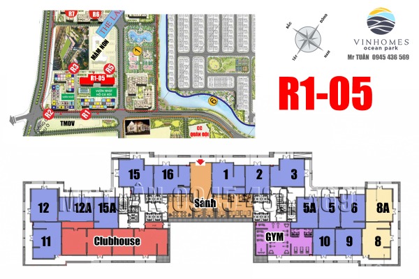 SHOP 06 CHÂN ĐẾ TÒA R1-05 OCEAN PARK