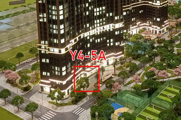 SHOP CHÂN ĐẾ 05A TÒA Y4 MIK Cổ Loa (SÁT SẢNH 80,8 m2)