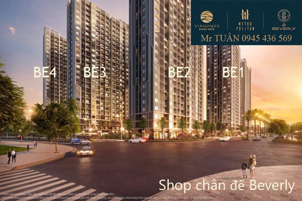 SHOP CHÂN ĐẾ 06 TÒA BEVERLY 2 (BE 2) OCEAN PARK
