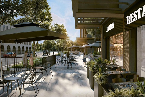 Shop chân đế S1-04 Tòa Senique 1 Vinhomes Ocean Park