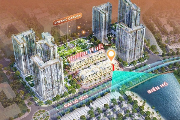 Shop TMDV-12 Malibu Walk (mặt đường 52m)