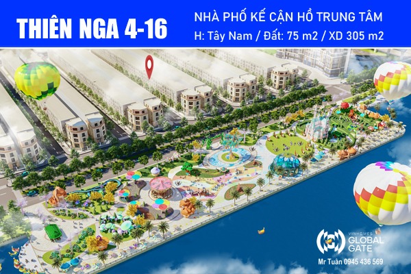 THIÊN NGA 4-16 | Kế cận Công viên xứ sở thần tiên - Wonderland, Vinhomes Cổ Loa
