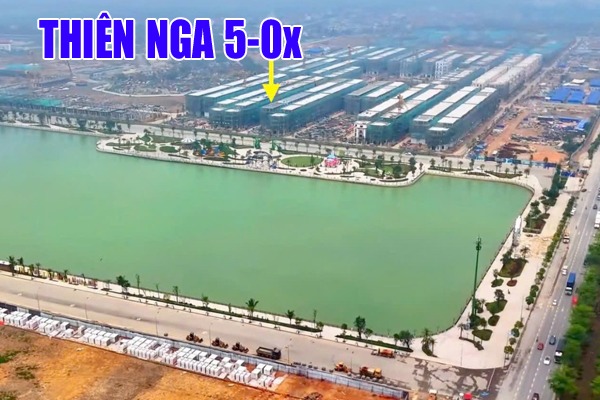 THIÊN NGA 5-0x | LIỀN KỀ 75m2/ MẶT TIỀN 5m/ KẾ CẬN HỒ