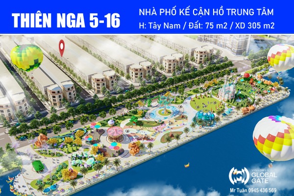 THIÊN NGA 5-16 | Kế cận Công viên xứ sở thần tiên - Wonderland, Vinhomes Cổ Loa