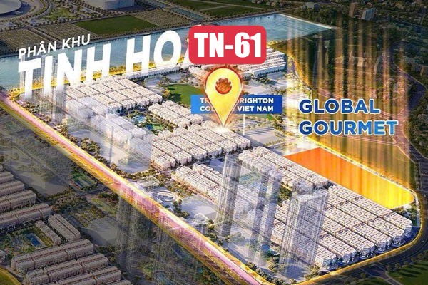 TN-61 LIỀN KỀ TRỤC ĐƯỜNG THIÊN NGA (Đối diện Brighton College)