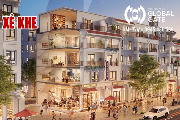 TP1.1-14 SHOPHOUSE XẺ KHE 2 MẶT ĐƯỜNG