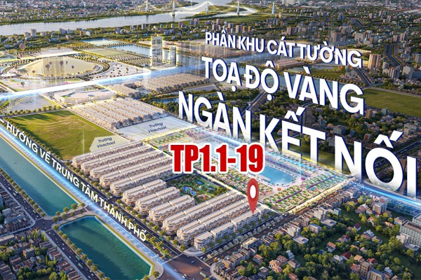 TP1.1-19 SHOPHOUSE 2 MẶT ĐƯỜNG, KẾ CẬN TỔ HỢP GRAND WORLD CỔ LOA