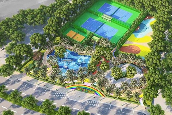 TP4-22 SHOPHOUSE ĐỐI DIỆN CỔNG CHÍNH Công viên Rainbow Park - Vinhomes Global Gate