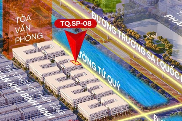 TQ.SP-08 (GÓC, MẶT SÔNG, ĐƯỜNG TRƯỜNG SA) Shop Boutique BÌNH MINH