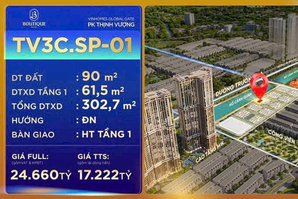 TV3C.SP-01 Shop Boutique BÌNH MINH | PHÂN KHU THỊNH VƯỢNG