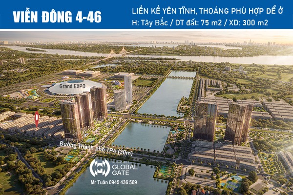 VIỄN ĐÔNG 4-46 LIỀN KỀ PHÙ HỢP ĐỂ Ở: YÊN TĨNH, THOÁNG, GẦN TRỤC ĐƯỜNG THÀNH PHỐ