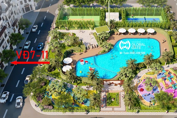 VIỄN ĐÔNG 7-11 | LIỀN KỀ ĐÔNG NAM (62,5 m2) VIEW CÔNG VIÊN