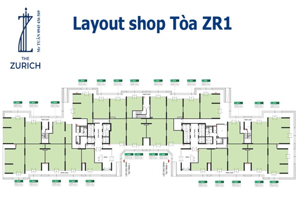 ZR1.01-S03 SHOP MẶT SẢNH TÒA ZR1 - ZURICH THỤY SĨ | OCEAN PARK