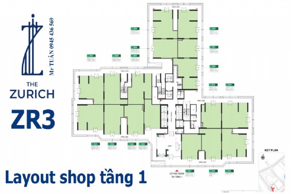 ZR3.01-S11 SHOP CHÂN ĐẾ NỘI KHU TÒA ZR3 ZURICH